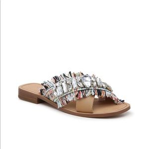 Crown Vintage Somaya Sandal in Tan/Multicolor